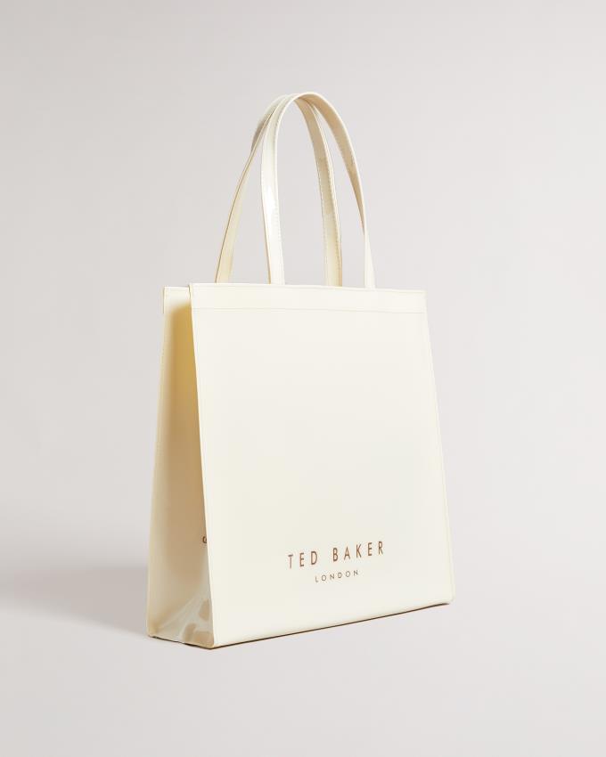 Sac a Main Ted Baker Plain Bow Large Icon Blanche Femme | TNB-65360647